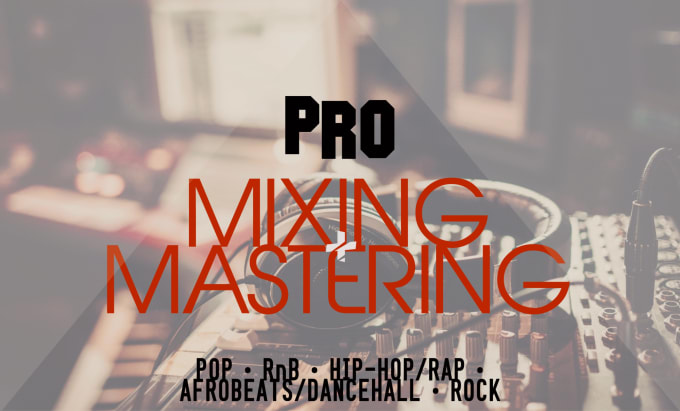 Professional Mix & Mastering Services